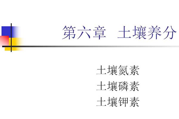 土壤学_王果_教学课件第6章