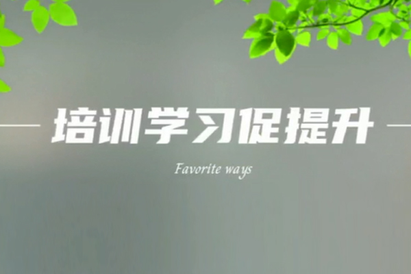 培训学习促提升